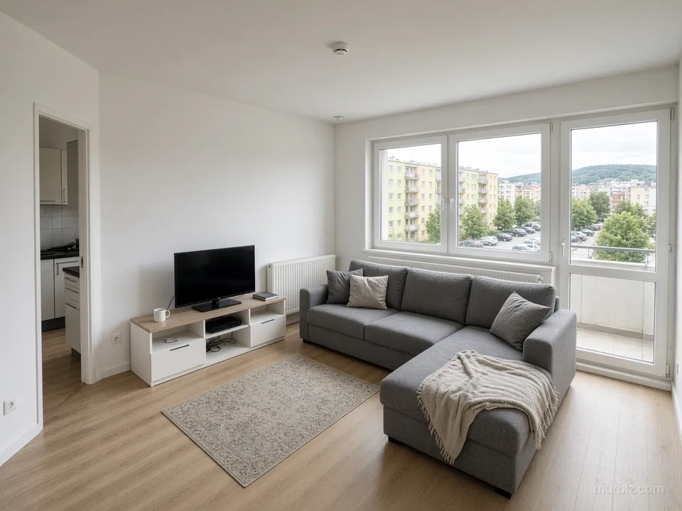 One-bedroom apartment in the university city of Nitra