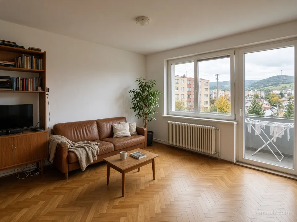 Two-bedroom apartment in Prešov in eastern Slovakia