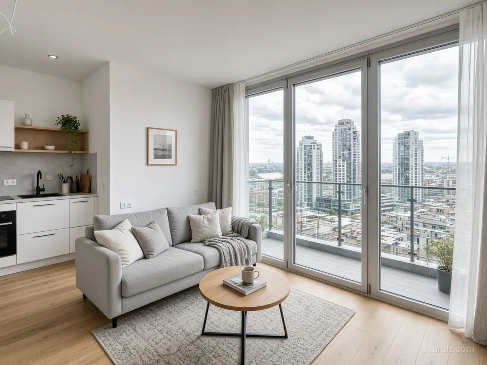 One-bedroom apartment in a new building in Bratislava