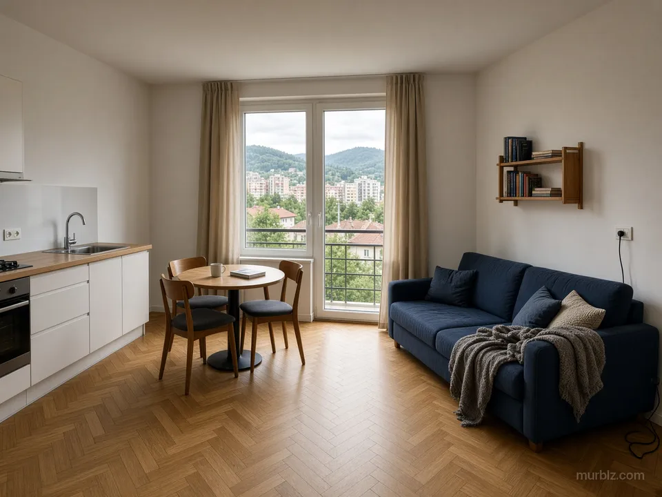 Two-room apartment in Tabor district