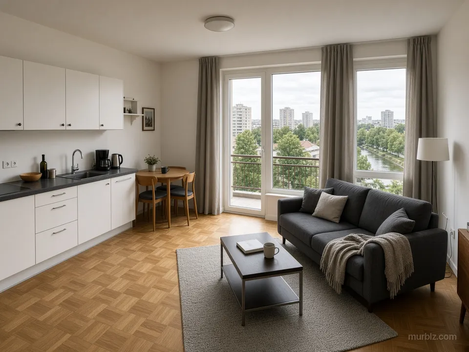Two-room apartment in Fužine district