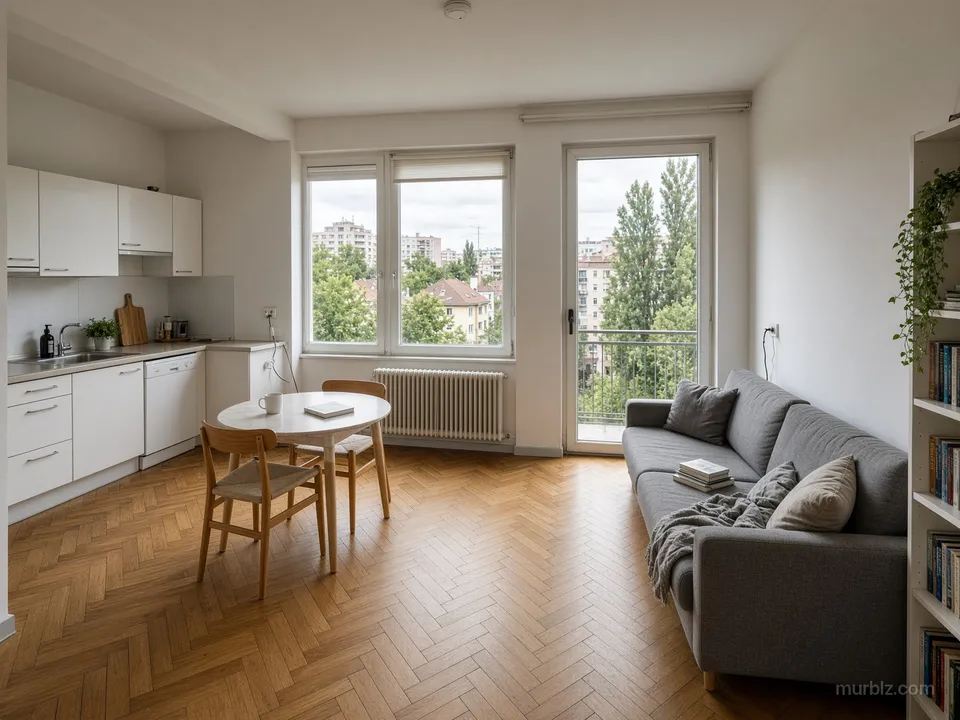Two-room apartment in Moste district