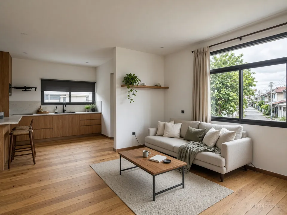 Nimman Caddesi'nde yenilenmiş 76 m² 2+1 daire