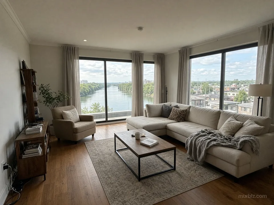 10 yıllık vize için 15. katta nehir manzaralı 168 m² 2+1 daire