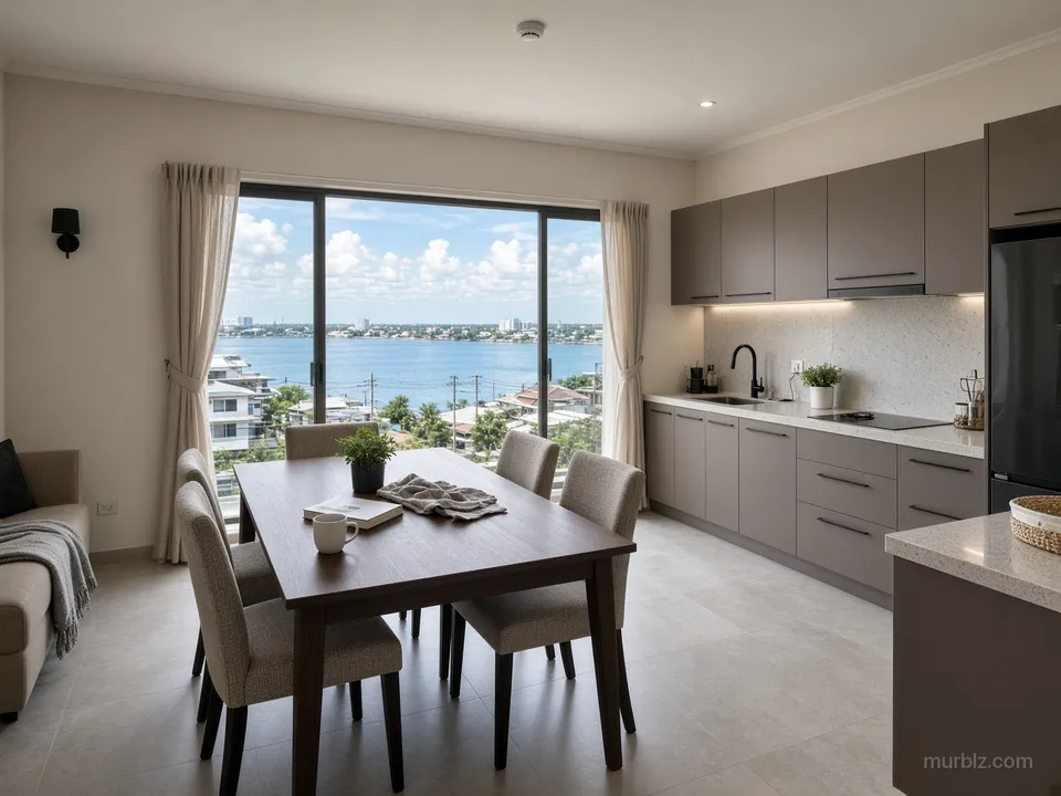 Na Kluea'da deniz manzaralı 110 m² 2+1 daire