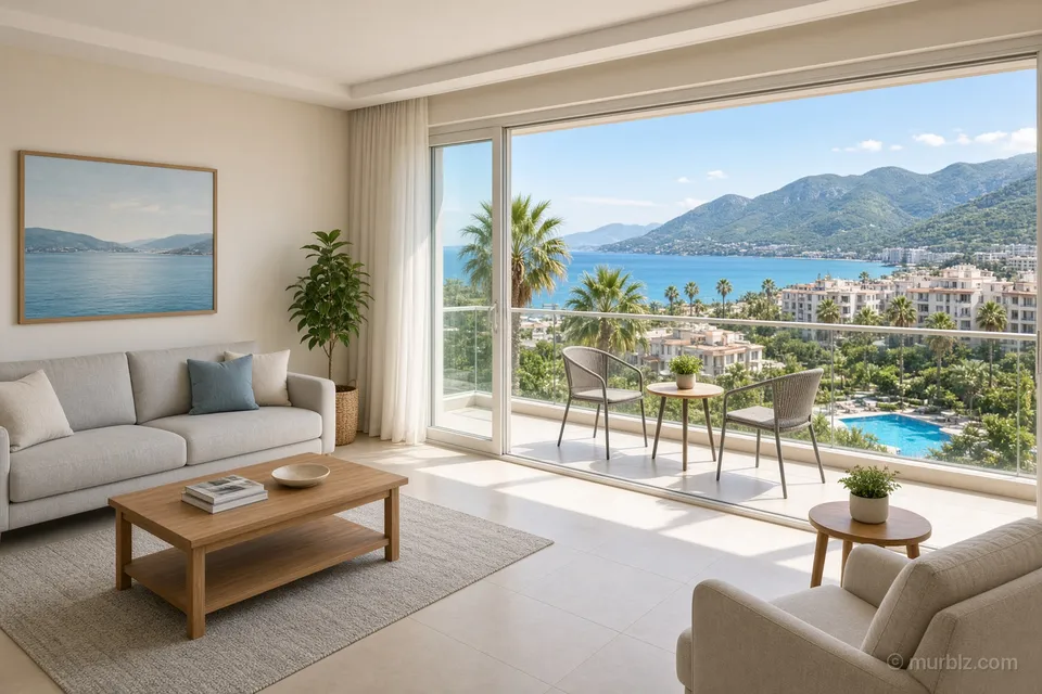 A seaside apartment on the Antalya coast