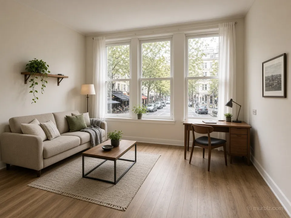 Apartamento 1+1 a cinco minutos do metrô e das barcas