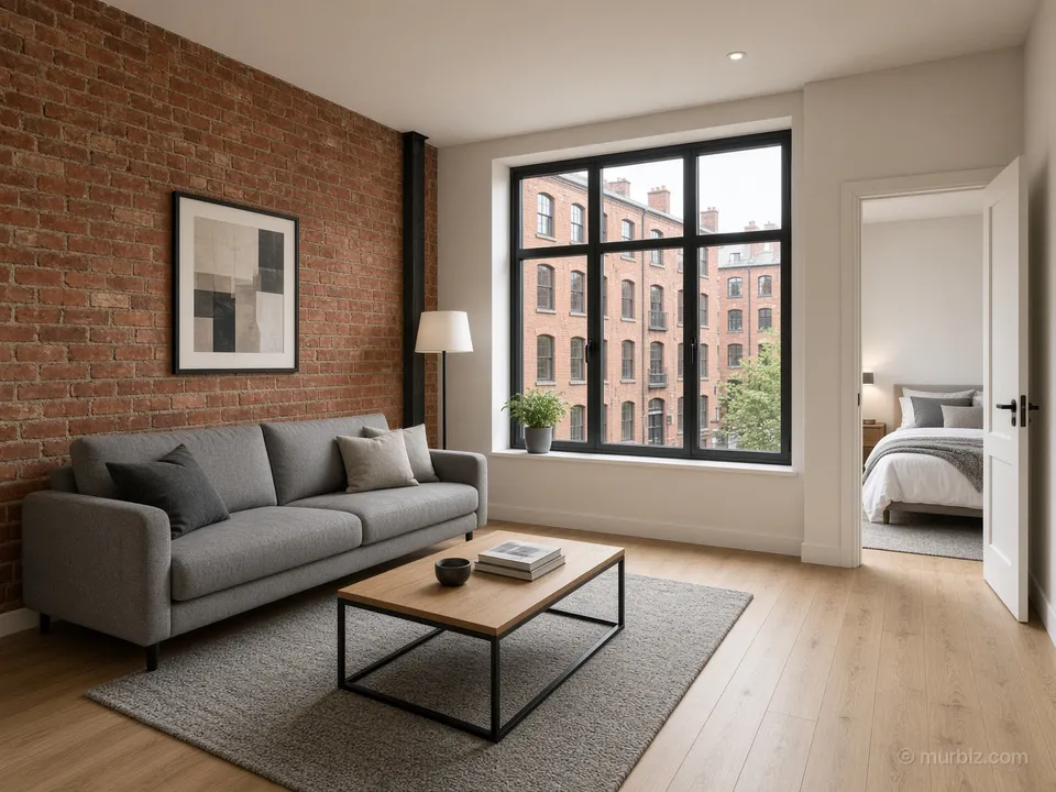 A one-bedroom apartment in the Northern Quarter by the tram