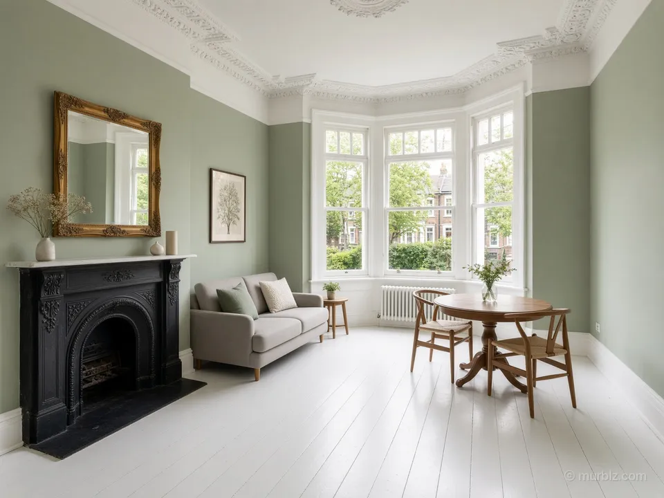 A one-bedroom apartment in a Victorian villa by Streatham station