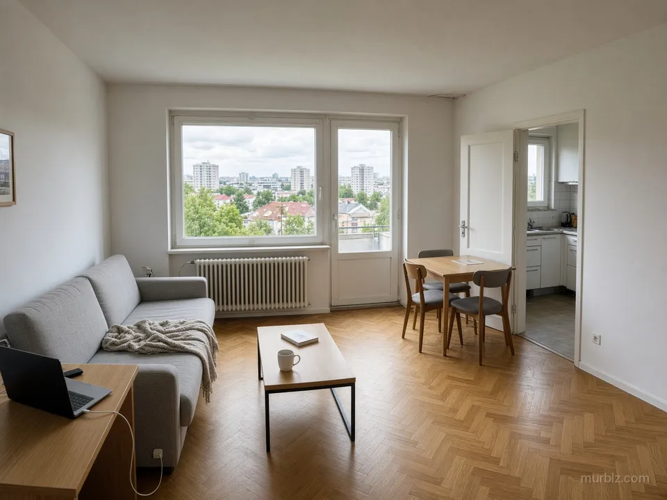 Two-room apartment in Újkert district