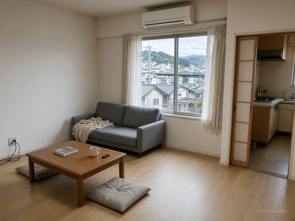 One-room apartment in Nagata ward