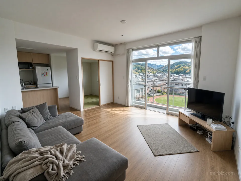 Three-room apartment in Hachioji