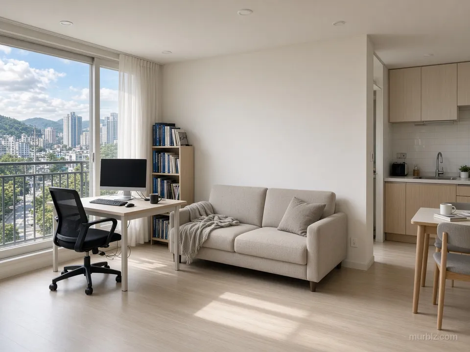 Two-bedroom apartment in Yuseong by the science town