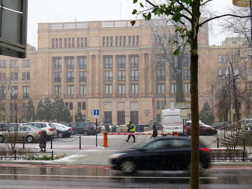 Ministry of Finance of Poland on Świętokrzyska Street in Warsaw