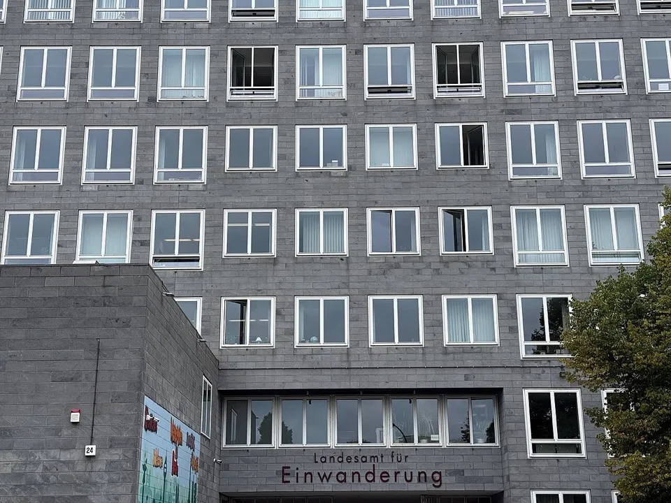 Berlin immigration office building