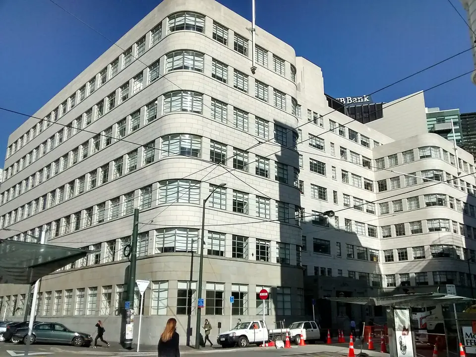 The Ministry of Business, Innovation and Employment building on Stout Street in Wellington